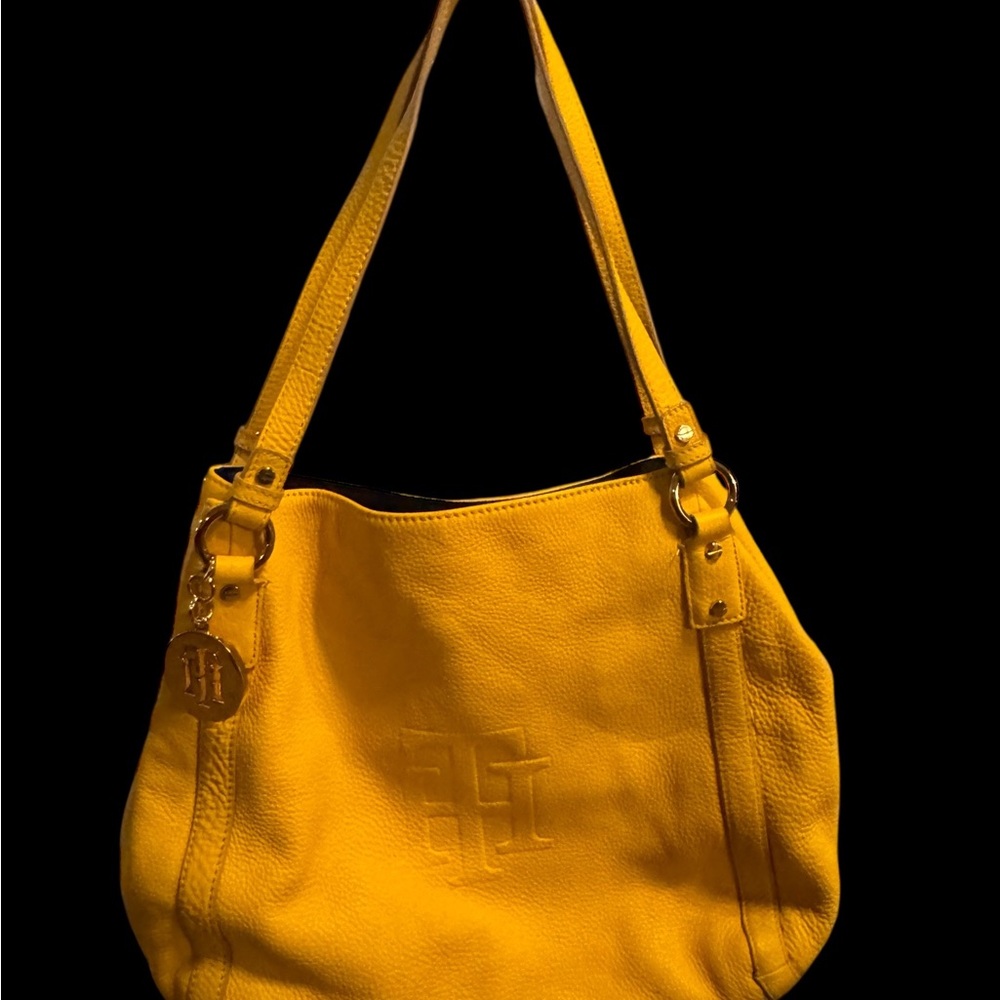 Elegant Yellow Shoulder Bag